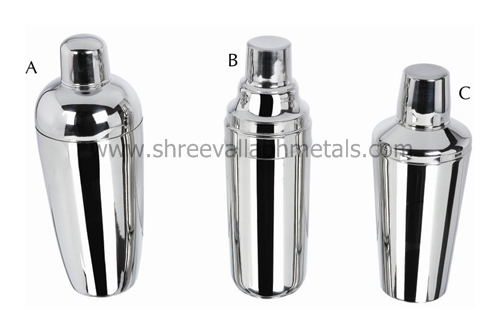Belly, Rainbow and Silver Cocktail Shaker