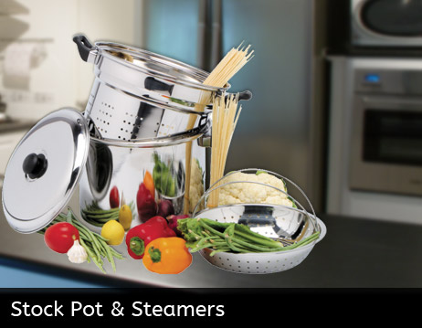 Stock Pot and Steamers