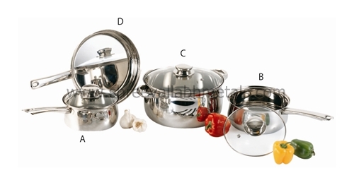 7 Pc Belly Cookware