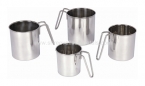 Wire Handle Water Mugs  